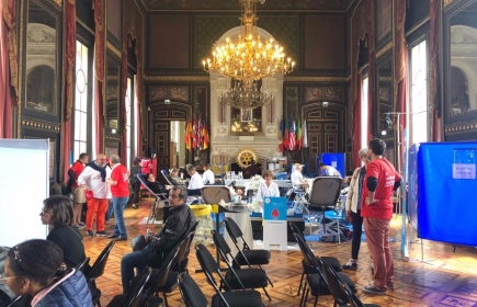 15ème Edition Mon Sang Pour Les Autres dans les grands salons de l'Hôtel de Ville