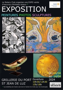 Exposition -vente d'oeuvres d'artistes locaux